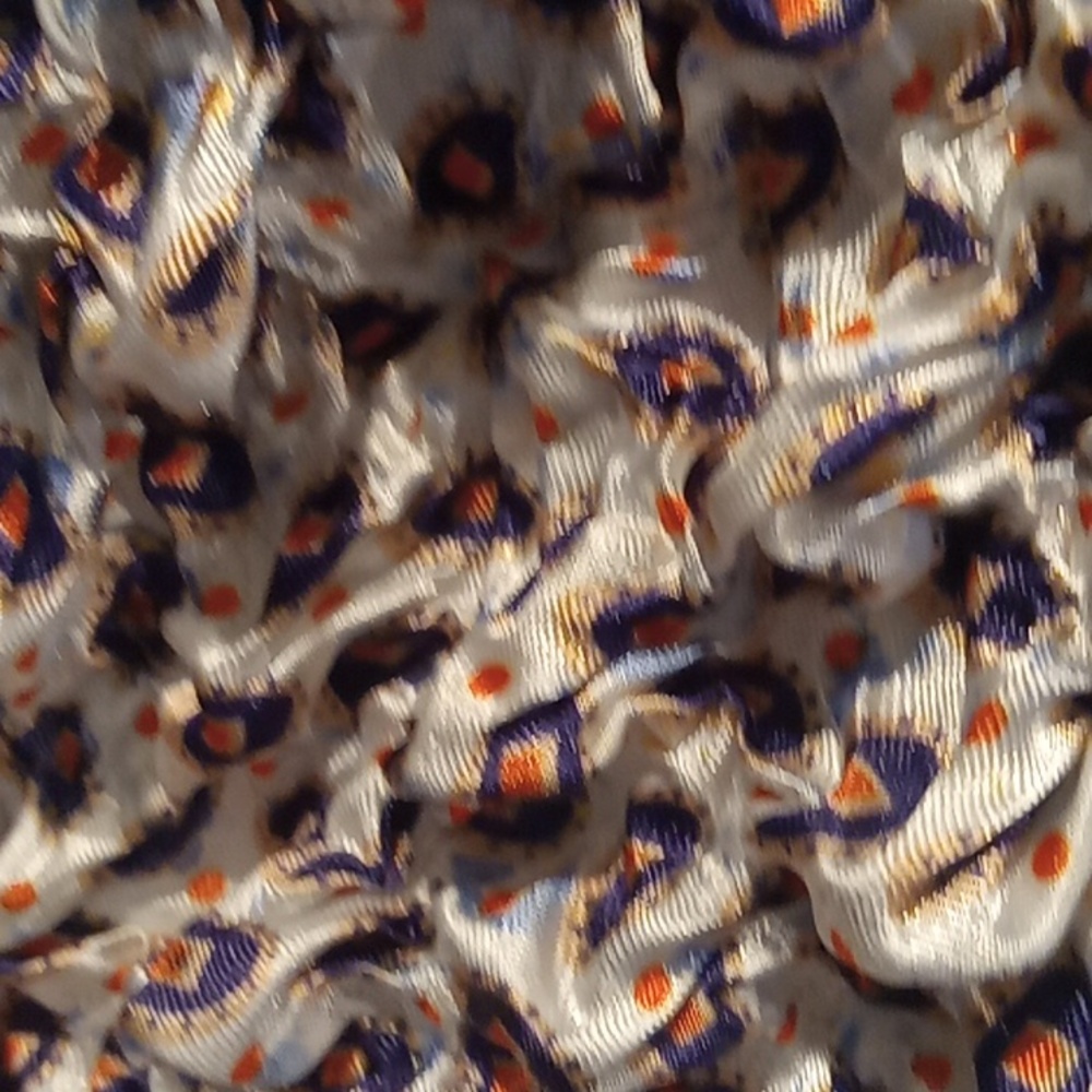 Vintage Textured Crop Top in Multicolor - Picture 4 of 4